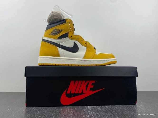 Cheap OG Air Jordan Yellow DZ5485-701 High Ochre 1 0721